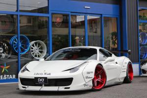 Ferrari 458 Italia by Liberty Walk on Forgiato Wheels (S201)